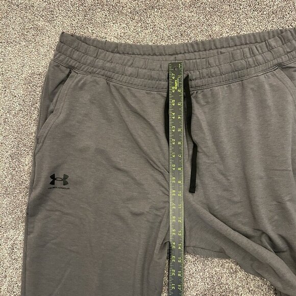 Under Armour Women's Rival Terry Jogger Size XXL Gray Pockets Drawstring NWT $60 - Picture 8 of 14